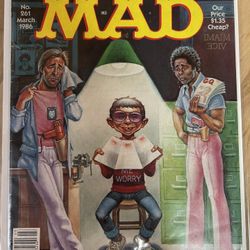 Mad Magazine Miami Vice Osama Bin Laden Murder She Wrote March 1986 #261