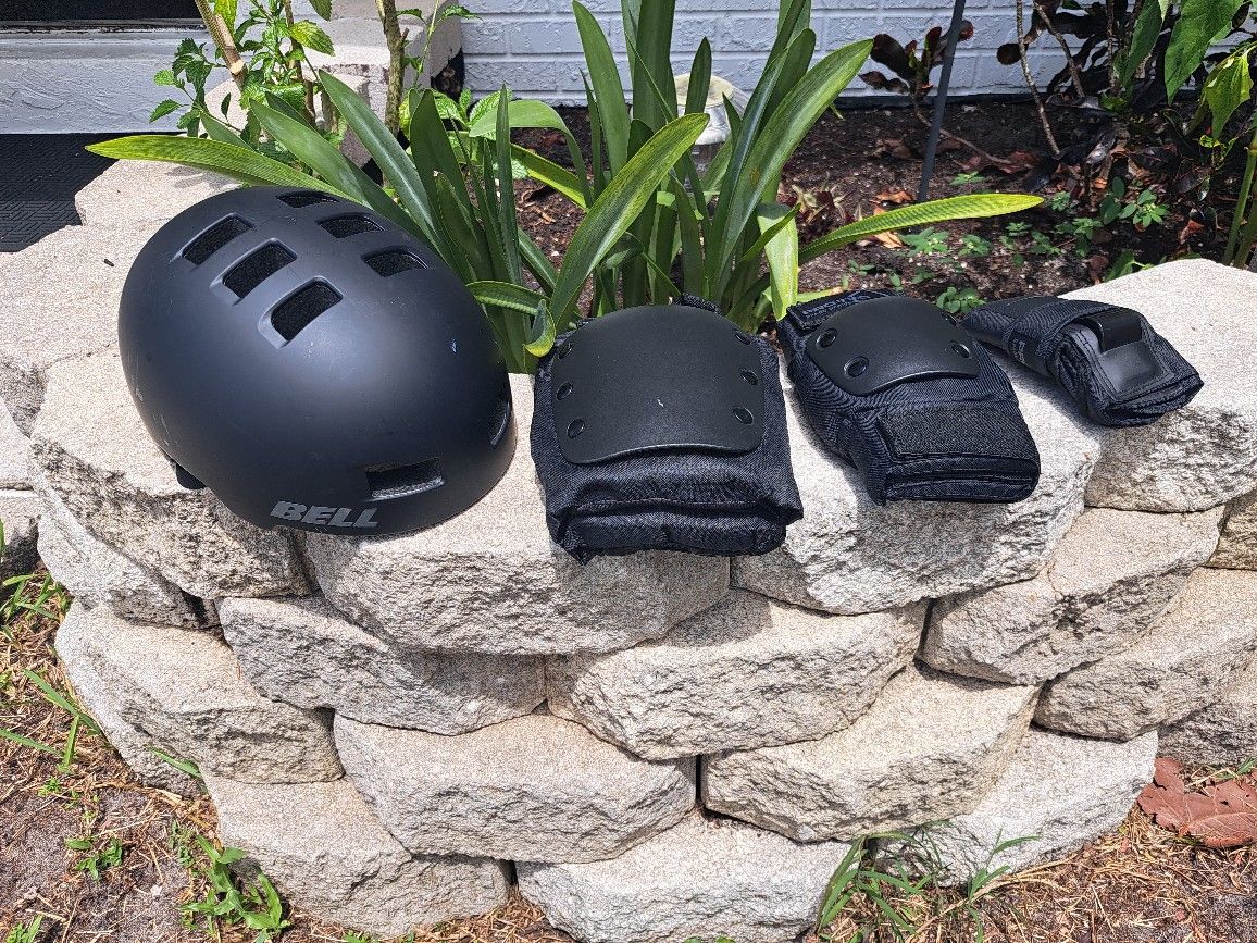 Helmet and Pads