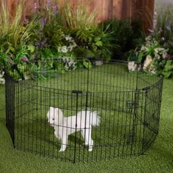 Brand New Large 6 Panel 30" Or 36"  Tall Dog Playpen Shapeable Dog Cage Animal pet Play Yard 12ft Long Indoor Outdoor Pet Exercise Pen $40/ $45