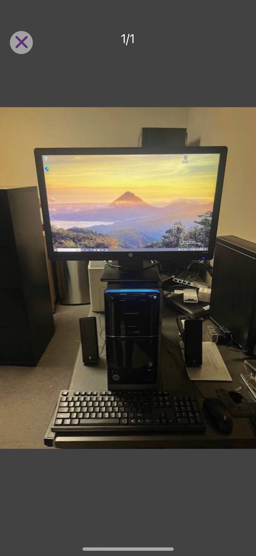 HP Desktop Computer System. Home or Office Computer