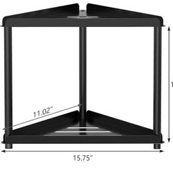 Freestanding Shower Caddy | Metal Black 