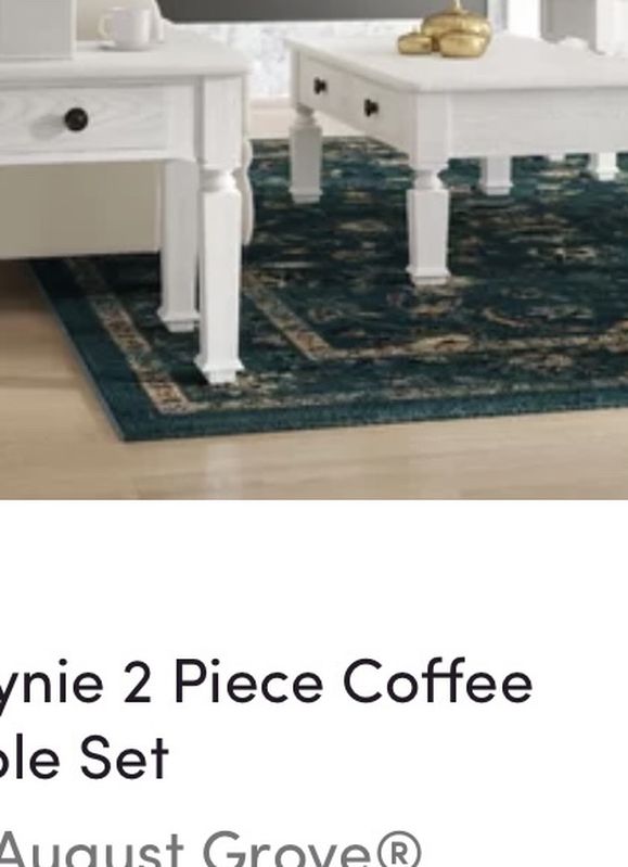 2 Piece Coffee Table