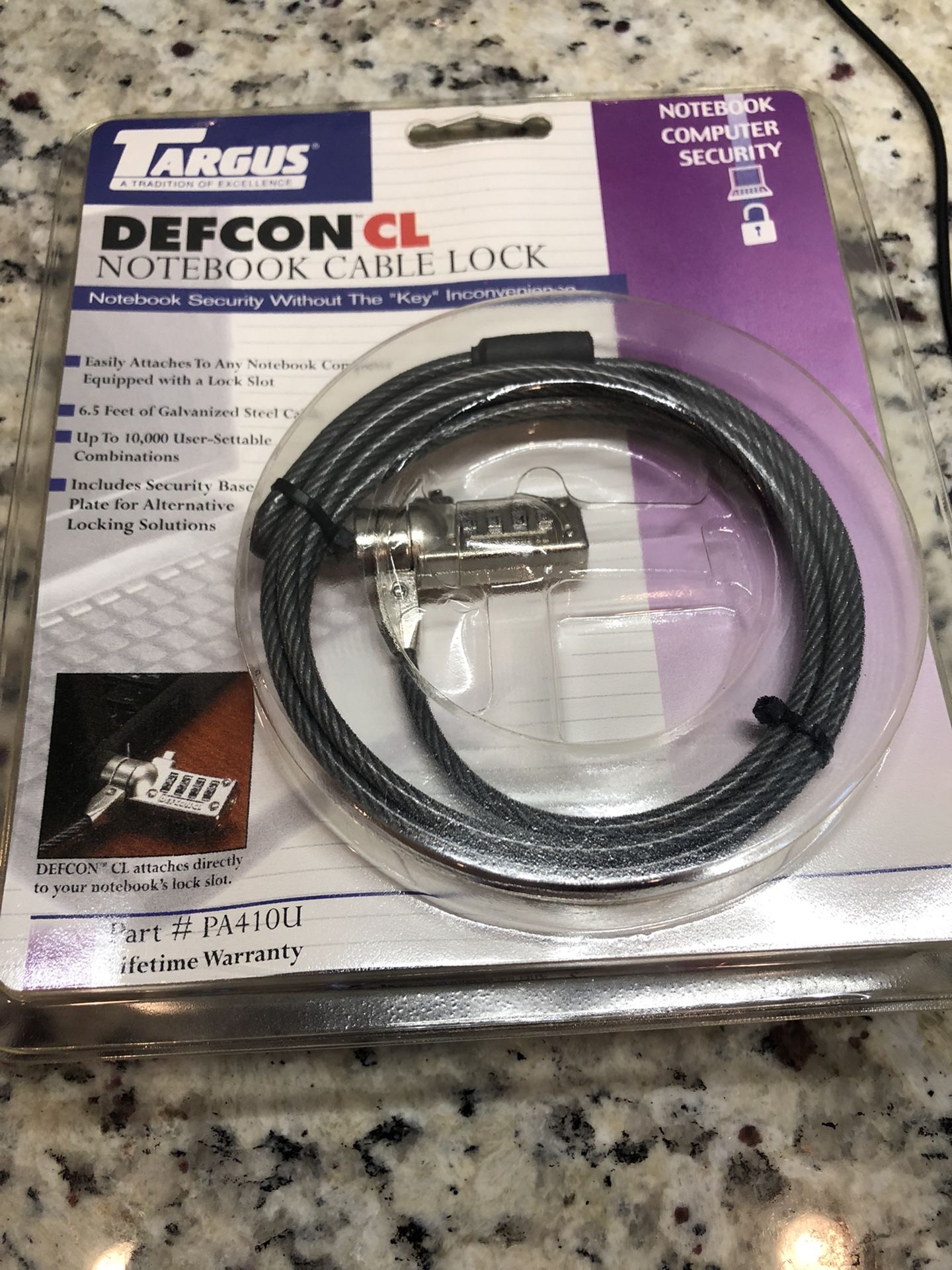Targus Notebook Cable Lock