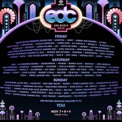 EDC Orlando Day 3 Sunday 