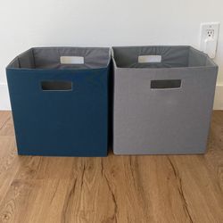 Two Storage Bins