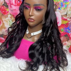 24” 13x4 200% Density Customized Ready To Wear Human Hair Wig