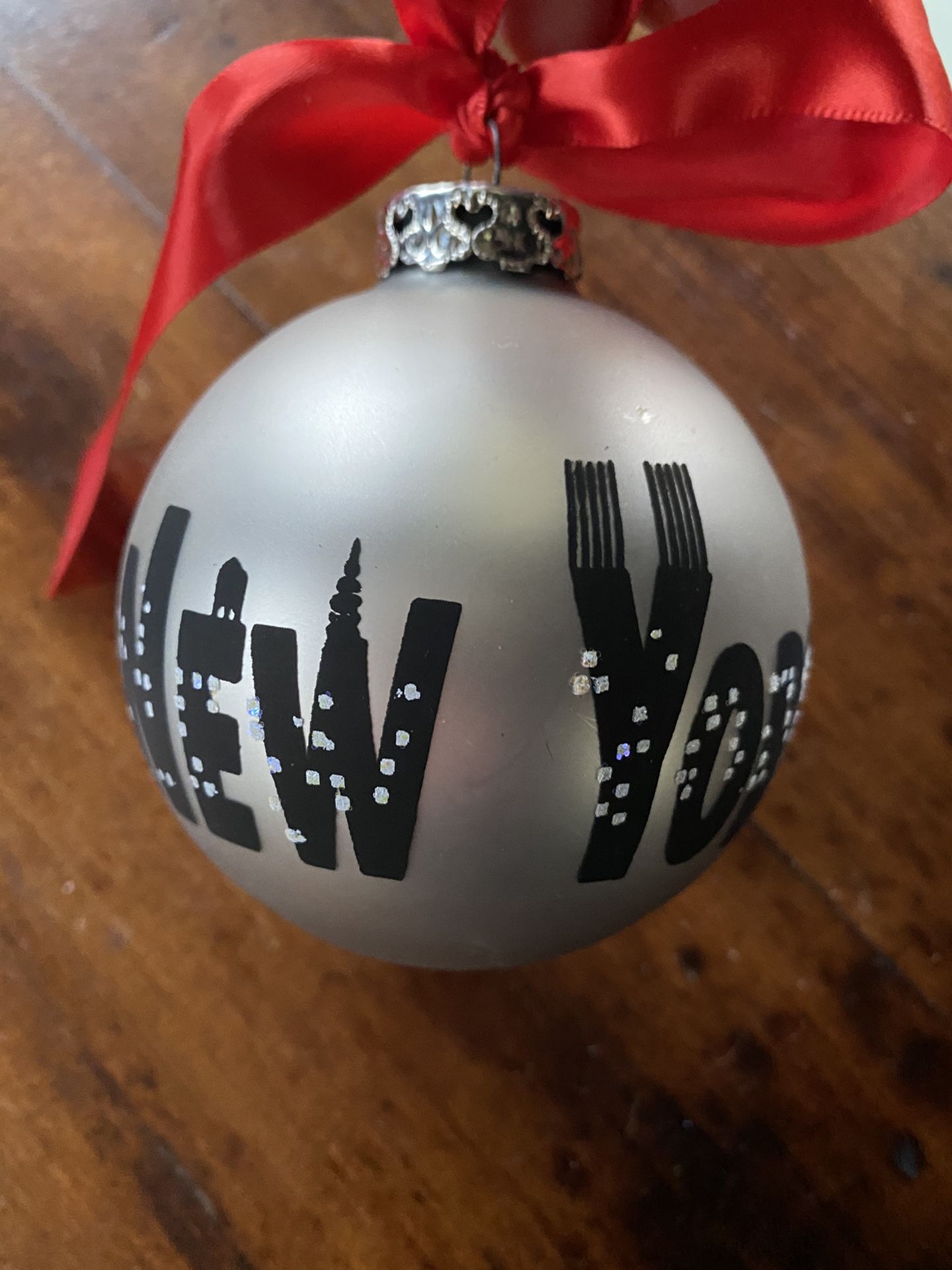NYC Christmas Tree Ornament