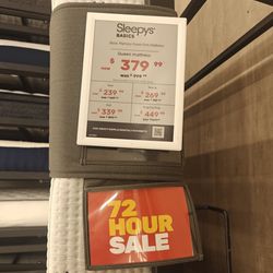 72- Hour Mattress Sale 
