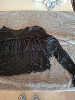 Black sexy Blouse