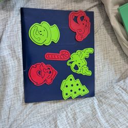 Holiday Plastic Bookmarks/ Stencil