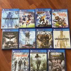 PS4 Full Bundle Console & Games