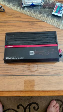 Dual 4 channel Amplifier