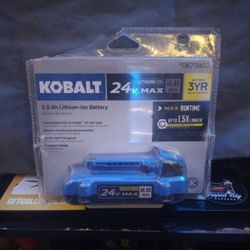KOBALT 24v Max Battery