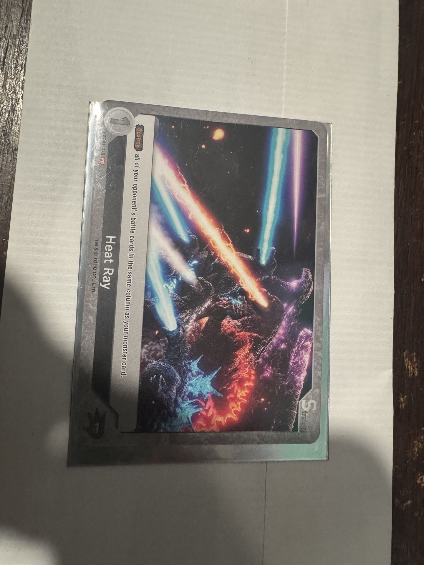 Godzilla Card Game Card
