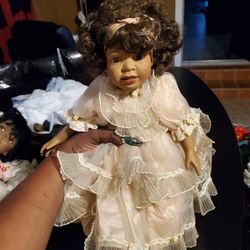 Antique Porcelain Doll 