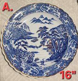 Vintage Shirokiya Porcelain Plates