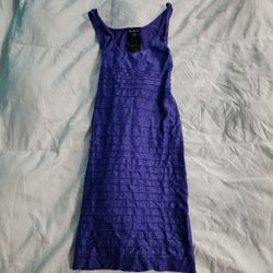 bebe Purple Dress