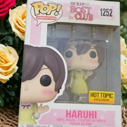 Funko Pop Animation #1252 Haruhi Ouran High School Host Club Hot Topic