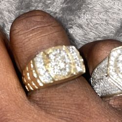 14k gold ring 1ct vs diamond size 11–