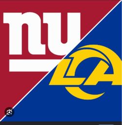Rams vs giants parking