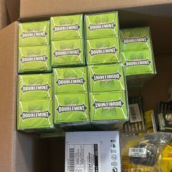 Double Mint Gum Boxes