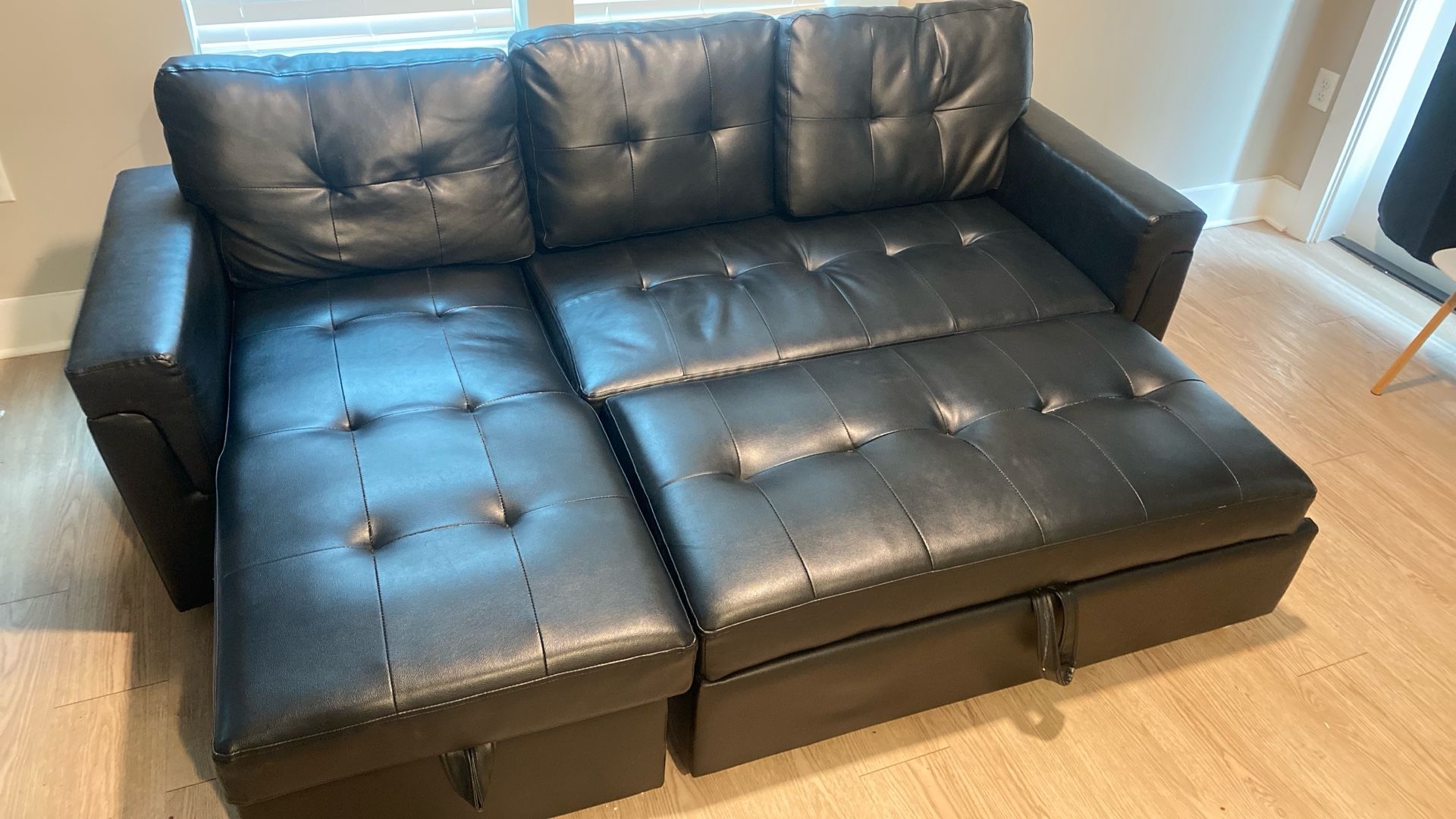 Sectional Couch- Sleeper Pullout and Storage