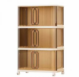 3 Layer Foldable Cabinet