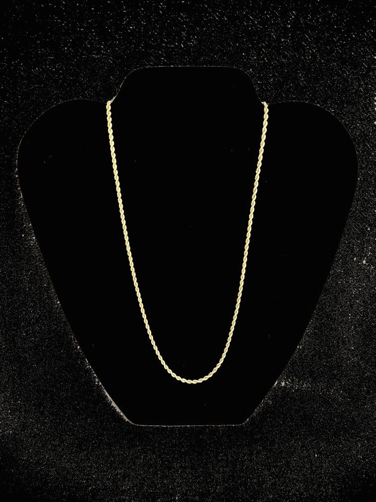 Chopard 18K Yellow Gold Rope Chain