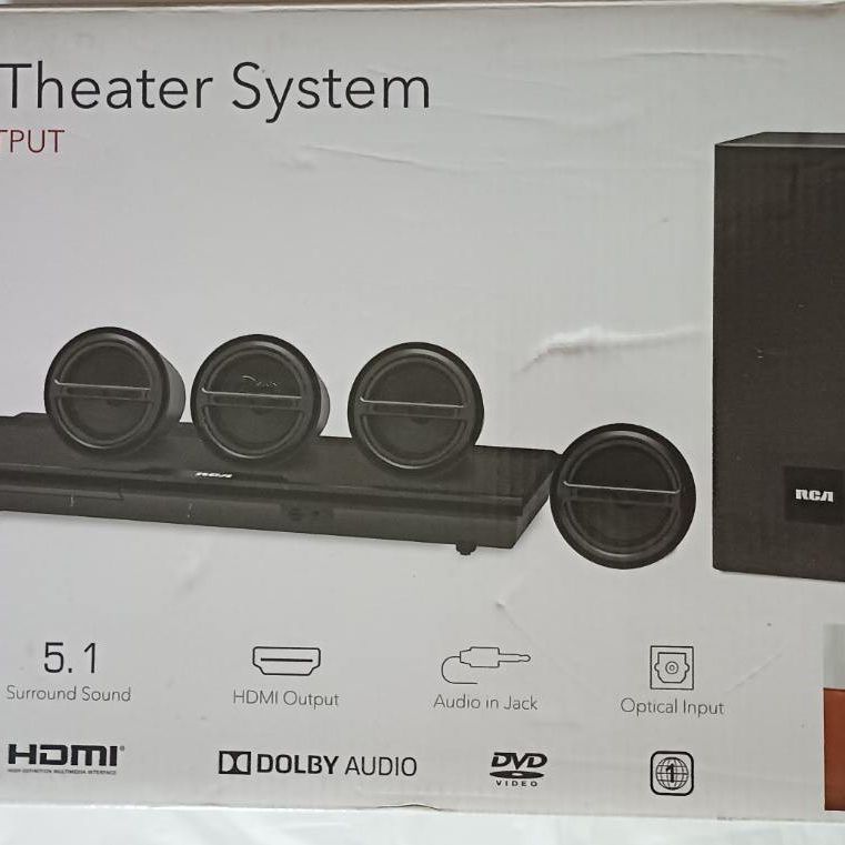 BRAND NEW  DVD SURROUND SOUND HOME THEATER SYSTEM! THIS WEEK ONLY $65!  