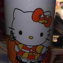 Hello Kitty Halloween cookie jar
