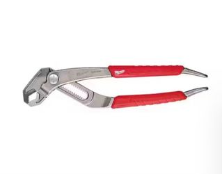 Milwaukee 8 in. V-Jaw Pliers with Comfort Grip and Reaming Handles