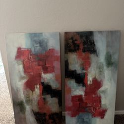 Modern Wall Art Duo 