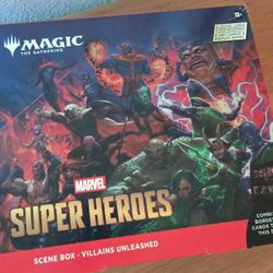 Marvel MTG Villains Scene Box