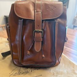 Patricia Nash Leather Backpack/purse
