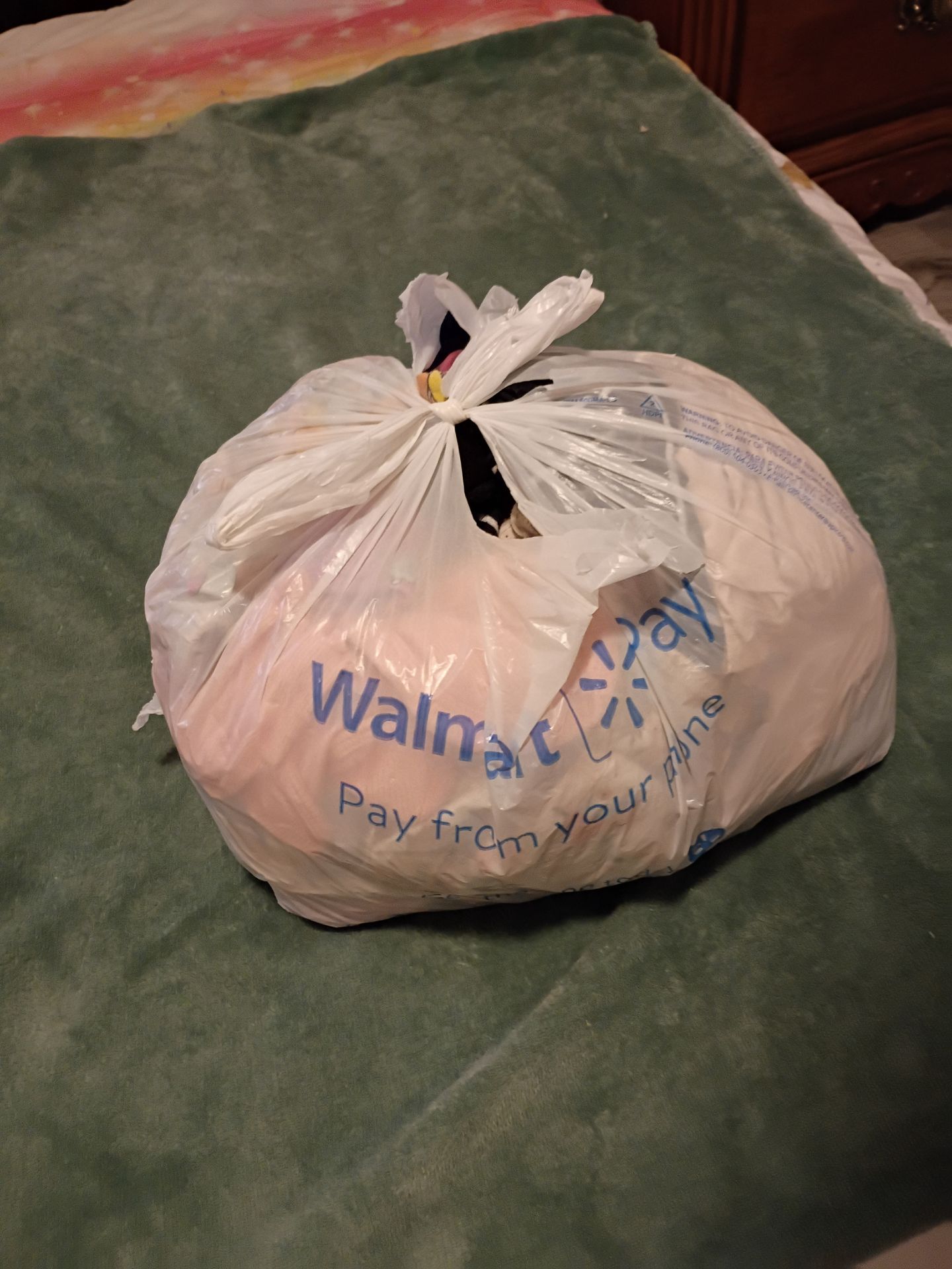 Small bag of girl clothes