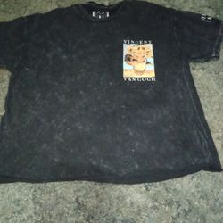 Van Gogh T Shirt Crop A Little 