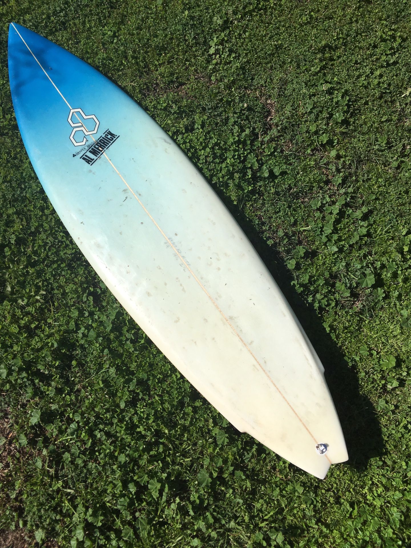 Channel Islands MTF surfboard with fins 6’2”