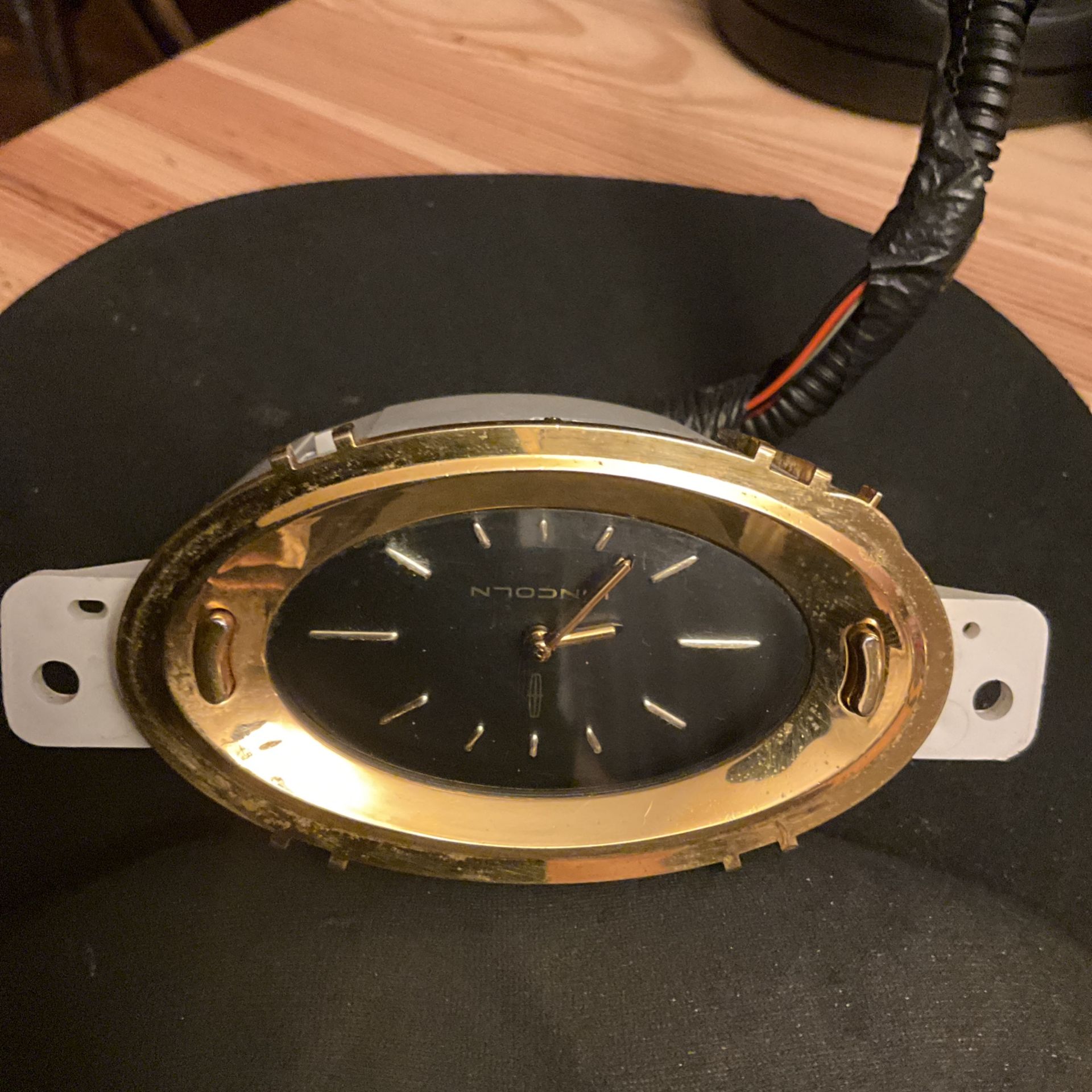 lincoln ,cartier clock