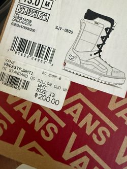 VANS HI-STANDARD OG SNOWBOARD BOOTS 2026