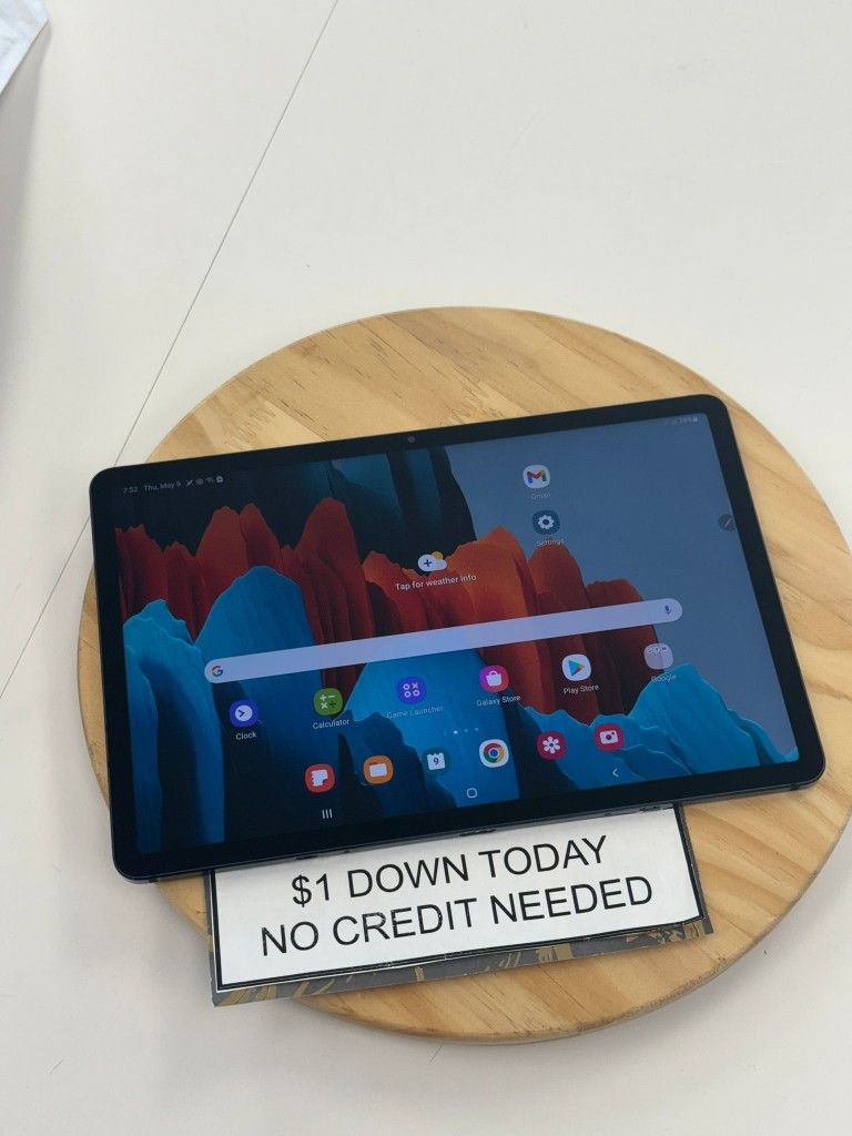 Samsung Galaxy Tab S7 5G Tablet - - Pay $1 DOWN AVAILABLE - NO CREDIT NEEDED