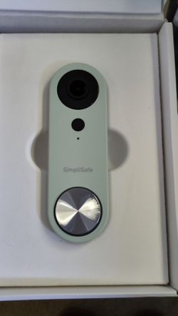 SimpliSafe Video Doorbell Camera New