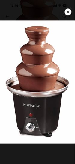 Nostalgia 3-Tier Chocolate Fondue Fountain