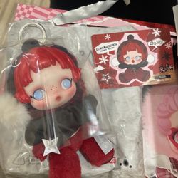 POP MART × Skullpanda Winter Symphony Plush “Rock On” Figure w/ Card & Bag