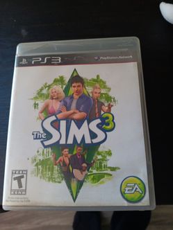 PS3. The Sims 3.