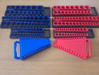 Socket and Wrench Organizer Set