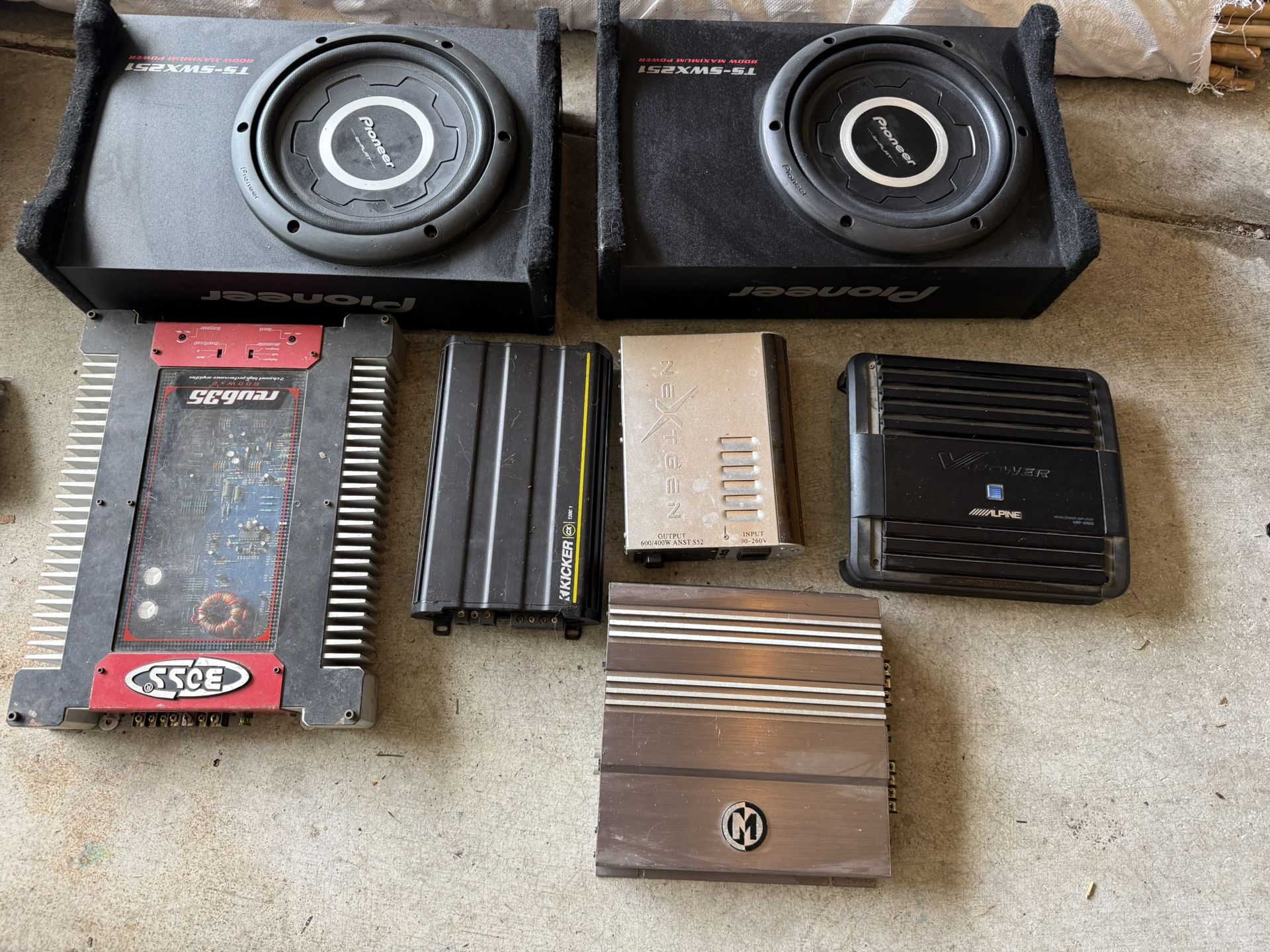 Amps And Speakers