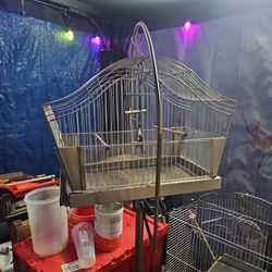 Parakeets Cage With Stand