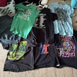 lot of shirts 