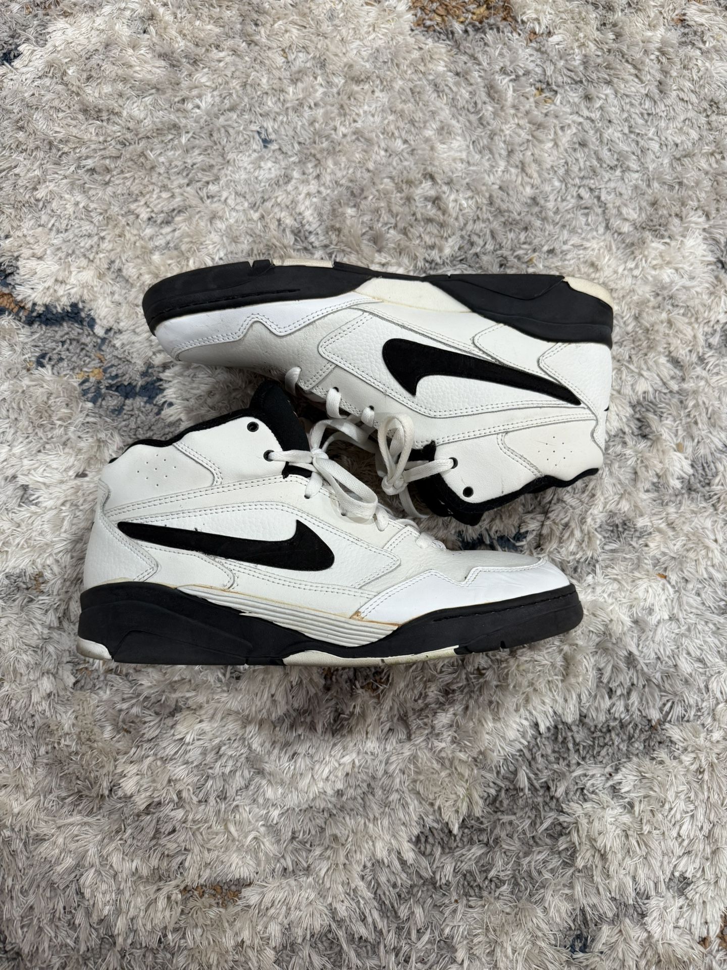 Nike Air Bound 2003 White Black Men’s Size11.5 Vintage RARE!