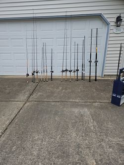 Fishing Rods Combos And Sinle Rods